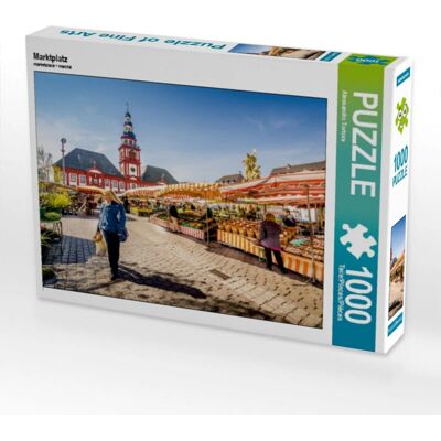 CALVENDO - Place du marché 1000pc - 64 x 48 cm - Puzzle CALVENDO - Place du marché 1000pc - 64 x 48 cm - Puzzle
