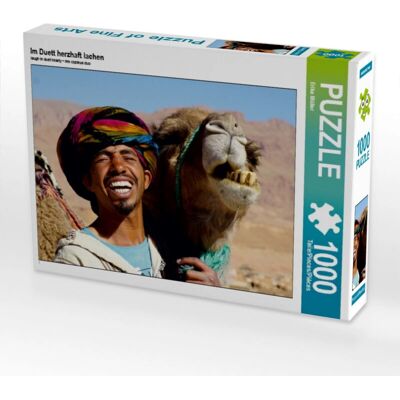 CALVENDO - Riant de Bon cœur en Duo - 64 x 48 cm - Puzzle CALVENDO - Riant de Bon cœur en Duo - 64 x 48 cm - Puzzle