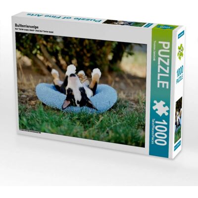 CALVENDO - Chiot Bull Terrier - 1000 Pièces - Puzzle - Publicité CALVENDO - Chiot Bull Terrier - 1000 Pièces - Puzzle - Publicité