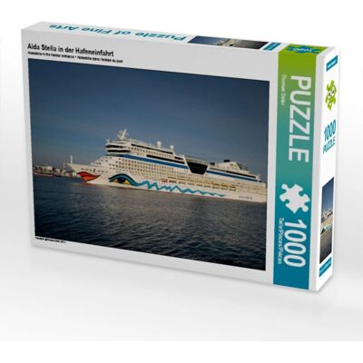 Calvendo - Aida Stella in der Hafeneinfahrt - 1000-piece - Puzzle Calvendo - Aida Stella in der Hafeneinfahrt - 1000-piece - Puzzle