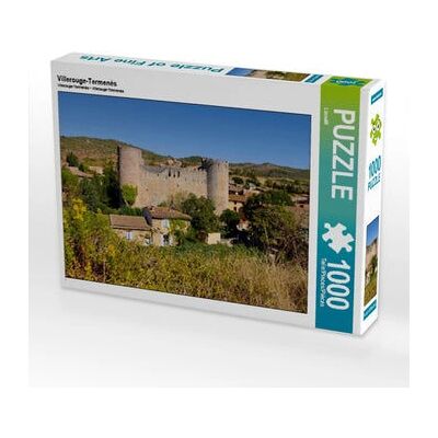 Calvendo - Villerouge-Termenès 1000 Piezas 64 x 48 cm - Rompecabezas Calvendo - Villerouge-Termenès 1000 Piezas 64 x 48 cm - Rompecabezas