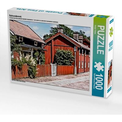 Calvendo - Schwedenrot - 64 x 48 cm - 1000 piezas - Rompecabezas Calvendo - Schwedenrot - 64 x 48 cm - 1000 piezas - Rompecabezas