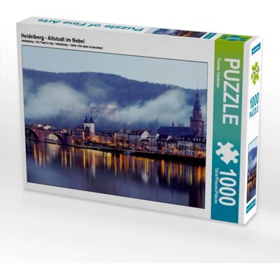 Calvendo - Heidelberg - Vieille Ville Brouillard - 1000pc - 64x48cm - Puzzle Calvendo - Heidelberg - Vieille Ville Brouillard - 1000pc - 64x48cm - Puzzle