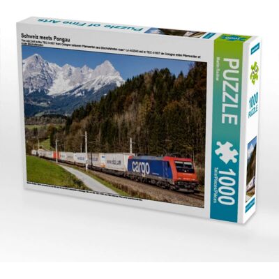 CALVENDO - Schweiz-Pongau - 1000 piezas - Rompecabezas CALVENDO - Schweiz-Pongau - 1000 piezas - Rompecabezas