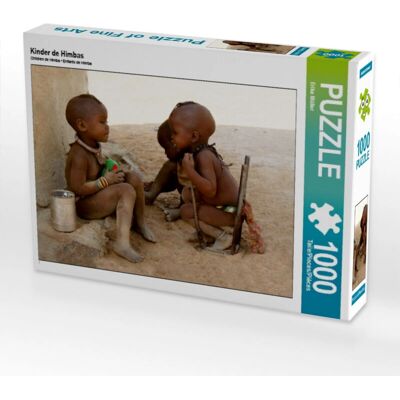 CALVENDO - Enfants de Himba - 64 x 48 cm - 1000 Pezzi - Puzzle CALVENDO - Enfants de Himba - 64 x 48 cm - 1000 Pezzi - Puzzle