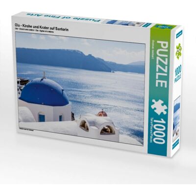CALVENDO - Oia - église et cratère sur Santorin - 1000 Pieces CALVENDO - Oia - église et cratère sur Santorin - 1000 Pieces