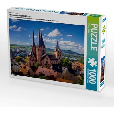 CALVENDO - Gelnhausen Marienkirche - 1000 Pieces - City - Puzzle CALVENDO - Gelnhausen Marienkirche - 1000 Pieces - City - Puzzle