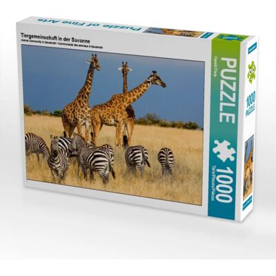 CALVENDO - Savanne - 1000 piezas - 64 x 48 cm - Rompecabezas CALVENDO - Savanne - 1000 piezas - 64 x 48 cm - Rompecabezas