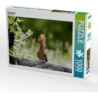 CALVENDO Wiedehopf - 1000 pièces - 64 x 48 cm - Hans Schröder Puzzle - Publicité CALVENDO Wiedehopf - 1000 pièces - 64 x 48 cm - Hans Schröder Puzzle - Publicité