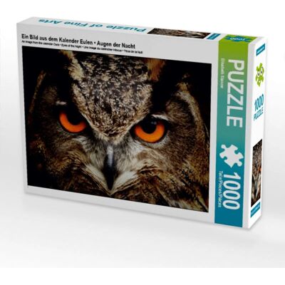 CALVENDO - Eulen • Augen der Nacht - 1000 Piezas - Puzzle CALVENDO - Eulen • Augen der Nacht - 1000 Piezas - Puzzle