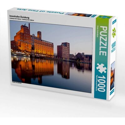 CALVENDO - L'arrière-Port de Duisburg - 1000 piezas - Rompecabezas CALVENDO - L'arrière-Port de Duisburg - 1000 piezas - Rompecabezas