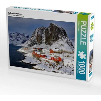 CALVENDO - Rorbuer à Hamnoy - 1000 pezzi - 64 x 48 cm - Jigsaw puzzle CALVENDO - Rorbuer à Hamnoy - 1000 pezzi - 64 x 48 cm - Jigsaw puzzle