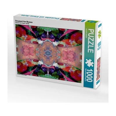 Calvendo - Ornementation de Fleurs - 1000 stukken - 48 x 64 cm - puzzel Calvendo - Ornementation de Fleurs - 1000 stukken - 48 x 64 cm - puzzel