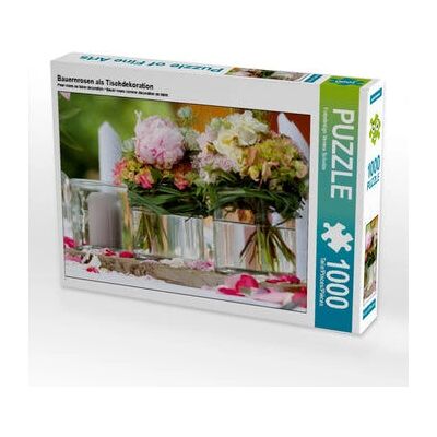 CALVENDO - Roses Paysannes - 1000 Stukken - 64x48 cm - Puzzle CALVENDO - Roses Paysannes - 1000 Stukken - 64x48 cm - Puzzle