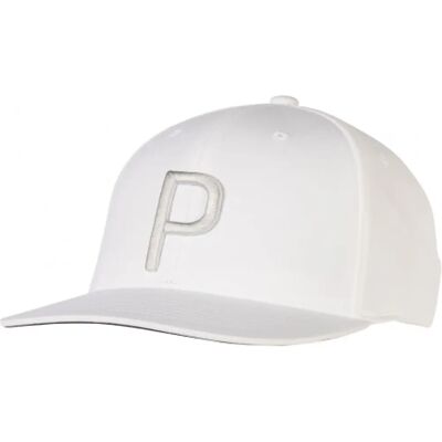 Puma P110 Snapback Weiß Unisex Flex Fit Golf Cap - Golf Cap Puma P110 Snapback Weiß Unisex Flex Fit Golf Cap - Golf Cap