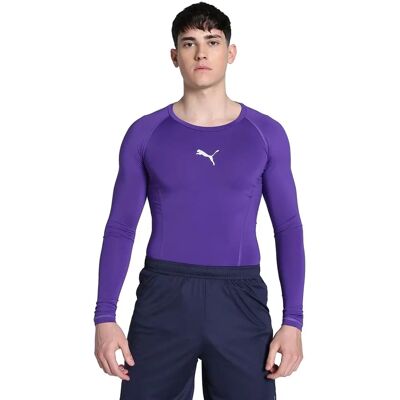 Puma Liga Baselayer Ls Άνδρας Μωβ - Μπλούζα βάσης Puma Liga Baselayer Ls Άνδρας Μωβ - Μπλούζα βάσης
