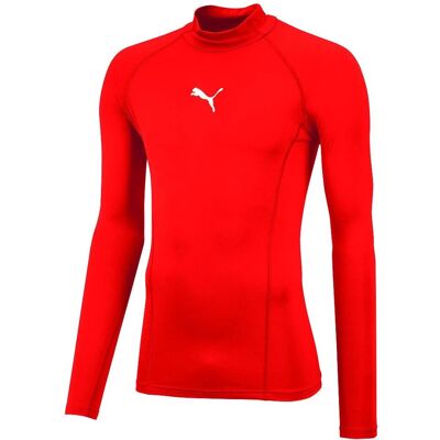 Puma Mężczyźni LIGA Baselayer T-Shirt LS Warm - Koszulka sportowa - Czerwony Puma Mężczyźni LIGA Baselayer T-Shirt LS Warm - Koszulka sportowa - Czerwony