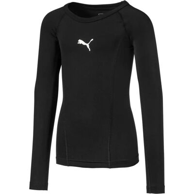 Puma Dziecięca Koszulka Baselayer Liga z długim rękawem - Czarna - Rozmiar 11-12 lat Puma Dziecięca Koszulka Baselayer Liga z długim rękawem - Czarna - Rozmiar 11-12 lat