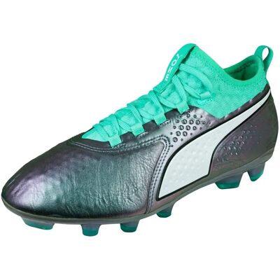 Puma One 2 IL Shift Groene Lederen Voetbalschoenen Puma One 2 IL Shift Groene Lederen Voetbalschoenen