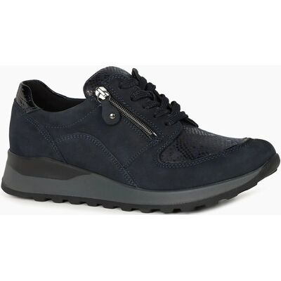 Waldläufer - Hiroko - Navy - Suede - Shoes Waldläufer - Hiroko - Navy - Suede - Shoes