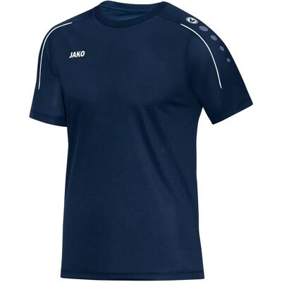 Jako Classico Kinder Fußball-T-Shirt - Unisex Marine - 128 Jako Classico Kinder Fußball-T-Shirt - Unisex Marine - 128