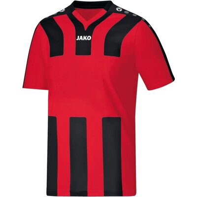 JAKO - Camiseta Santos - Camiseta de jugadores de fútbol - Rojo y negro JAKO - Camiseta Santos - Camiseta de jugadores de fútbol - Rojo y negro