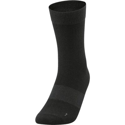 JAKO - Freizeitsocken 3er Pack - Zwart - Komfortbund - Leichte Mittelfußkompression JAKO - Freizeitsocken 3er Pack - Zwart - Komfortbund - Leichte Mittelfußkompression