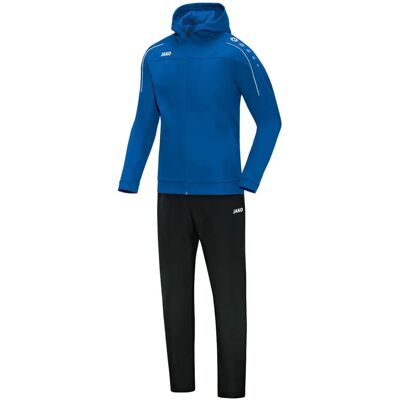 Jako M9650-04 Blau Kapuzenanzug - Tracksuit Jako M9650-04 Blau Kapuzenanzug - Tracksuit