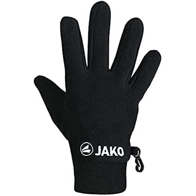 Unisex fleecové rukavice JAKO - Velikost 6 - Černá Unisex fleecové rukavice JAKO - Velikost 6 - Černá