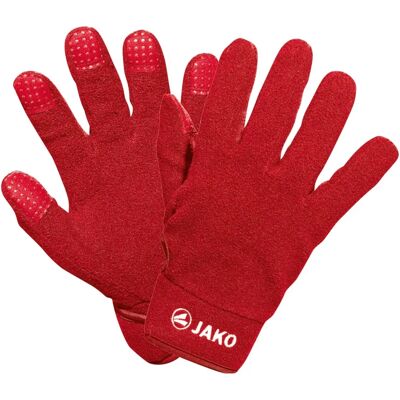 Jako Röda Unisex Fleece Fotbollshandskar - Sporttyp Jako Röda Unisex Fleece Fotbollshandskar - Sporttyp