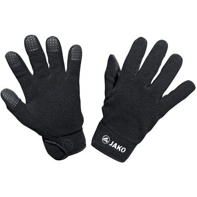JAKO Unisex Sports Gloves - Mikrofleece - Schwarz - Sports Gloves JAKO Unisex Sports Gloves - Mikrofleece - Schwarz - Sports Gloves