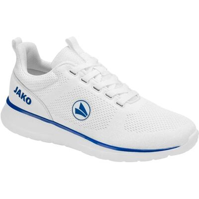 Baskets JAKO blanches en mesh - Sport et loisir - Publicité Baskets JAKO blanches en mesh - Sport et loisir - Publicité