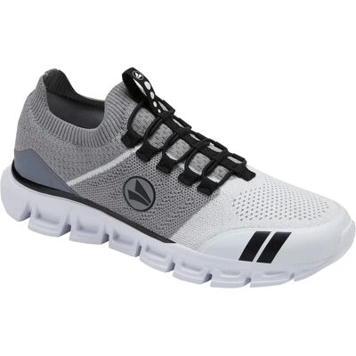 JAKO Herren Sneaker Premium Knit - Grey/Silver - Size 42 - Sneakers JAKO Herren Sneaker Premium Knit - Grey/Silver - Size 42 - Sneakers