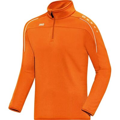 JAKO Ziptop Classico - T-shirt de sport orange pour hommes - Publicité JAKO Ziptop Classico - T-shirt de sport orange pour hommes - Publicité