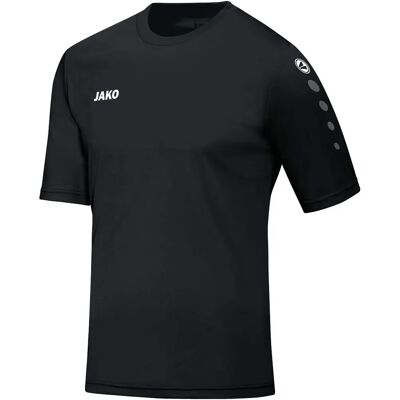 Jako - Shirt Team S/S JR - Zwart Sportshirt Kids Jako - Shirt Team S/S JR - Zwart Sportshirt Kids