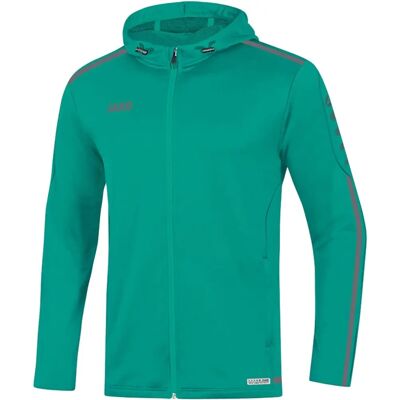 Jako - Giacca con Cappuccio Striker 2.0 - Turchese Jako - Giacca con Cappuccio Striker 2.0 - Turchese