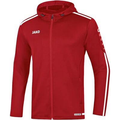 JAKO Capuchonjacke Striker 2.0 - Unisex - Rood - 164 JAKO Capuchonjacke Striker 2.0 - Unisex - Rood - 164
