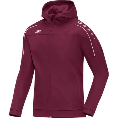 Jako Bordeaux Hooded Jacket Classico - Jacket Jako Bordeaux Hooded Jacket Classico - Jacket