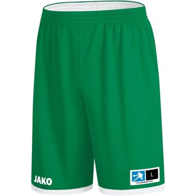 Jako Change 2.0 Groene Omkeerbare Shorts - Sportkleding Jako Change 2.0 Groene Omkeerbare Shorts - Sportkleding
