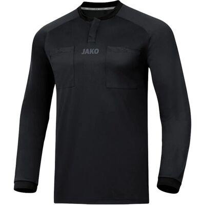 JAKO - Maillot d'arbitre unisexe à manches longues - Noir - XS - Vêtements de sport JAKO - Maillot d'arbitre unisexe à manches longues - Noir - XS - Vêtements de sport