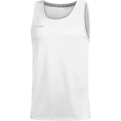 Regata Jako Run 2.0 com malha respirável nas costas Regata Jako Run 2.0 com malha respirável nas costas