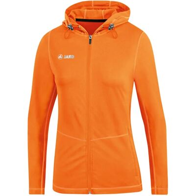 Jako Bluza z Kaptur Run 2.0 - Pomarańczowa - Kobieta - Bluza z Kapturem Jako Bluza z Kaptur Run 2.0 - Pomarańczowa - Kobieta - Bluza z Kapturem