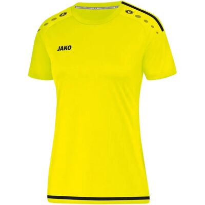 Jako - Camiseta de Fútbol Mujer Striker Amarillo - 36 - Camiseta Jako - Camiseta de Fútbol Mujer Striker Amarillo - 36 - Camiseta