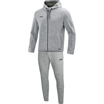 Jako - Trainingsanzug mit Kapuze Premium Basics - Grau Jako - Trainingsanzug mit Kapuze Premium Basics - Grau