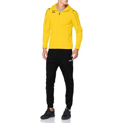 Jako M9450-03 Kapuzen-Trainingsanzug - Polyester - Gelb - Medium Jako M9450-03 Kapuzen-Trainingsanzug - Polyester - Gelb - Medium