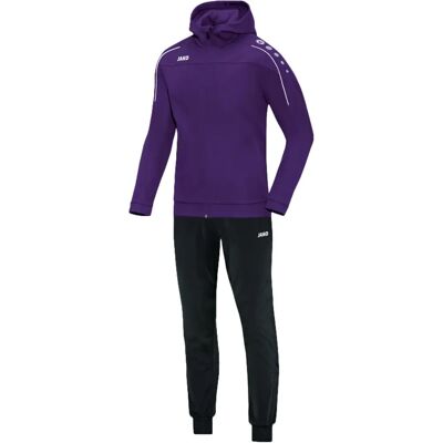 Jako M9450-10 Lila Kapuzen-Trainingsanzug - Tracksuit Jako M9450-10 Lila Kapuzen-Trainingsanzug - Tracksuit