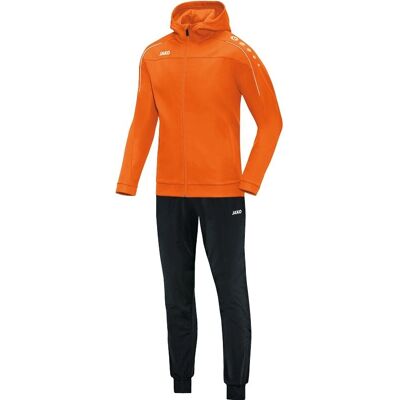 Jako Modello M9450-19 Tuta con Cappuccio - Arancione - 4X-Large Jako Modello M9450-19 Tuta con Cappuccio - Arancione - 4X-Large
