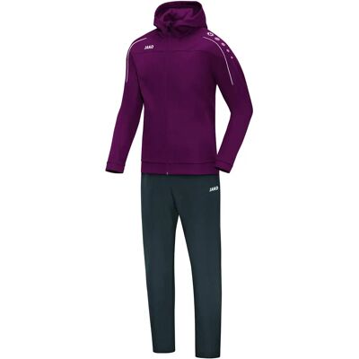 Jako - Kapuzen Freizeitanzug Classico - Bordeaux - S - Freizeitanzug Jako - Kapuzen Freizeitanzug Classico - Bordeaux - S - Freizeitanzug