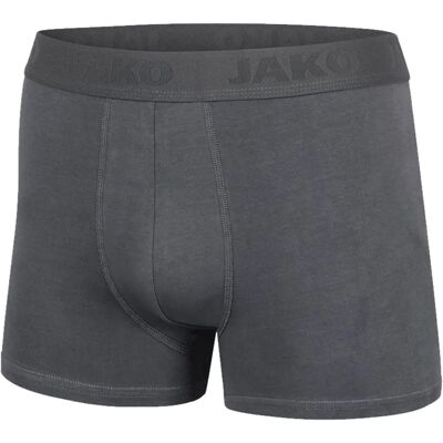 Jako - Boxershorts Premium 2er Pack - Grau - Sportlich Jako - Boxershorts Premium 2er Pack - Grau - Sportlich
