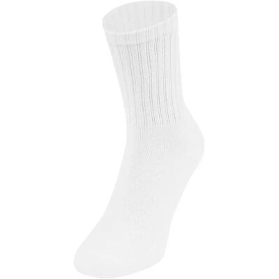 Chaussettes de sport JAKO - Blanc 39-42 - Pack 3 Chaussettes de sport JAKO - Blanc 39-42 - Pack 3
